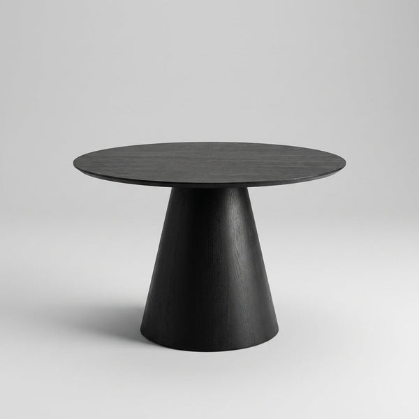 Gigo - Table à manger Ronde Noir